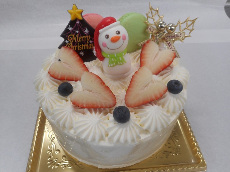 X'mas木苺レアチーズ